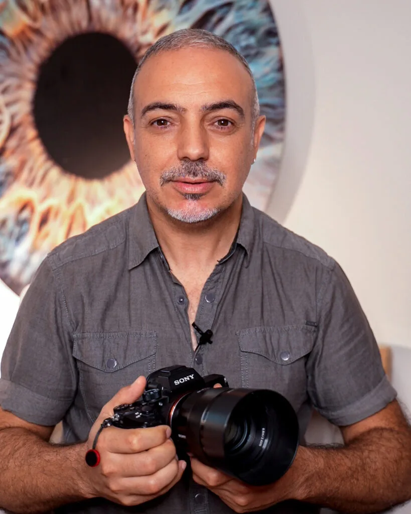 Emilson da Silva, fotógrafo e criador do IrisPhoto Brasil
